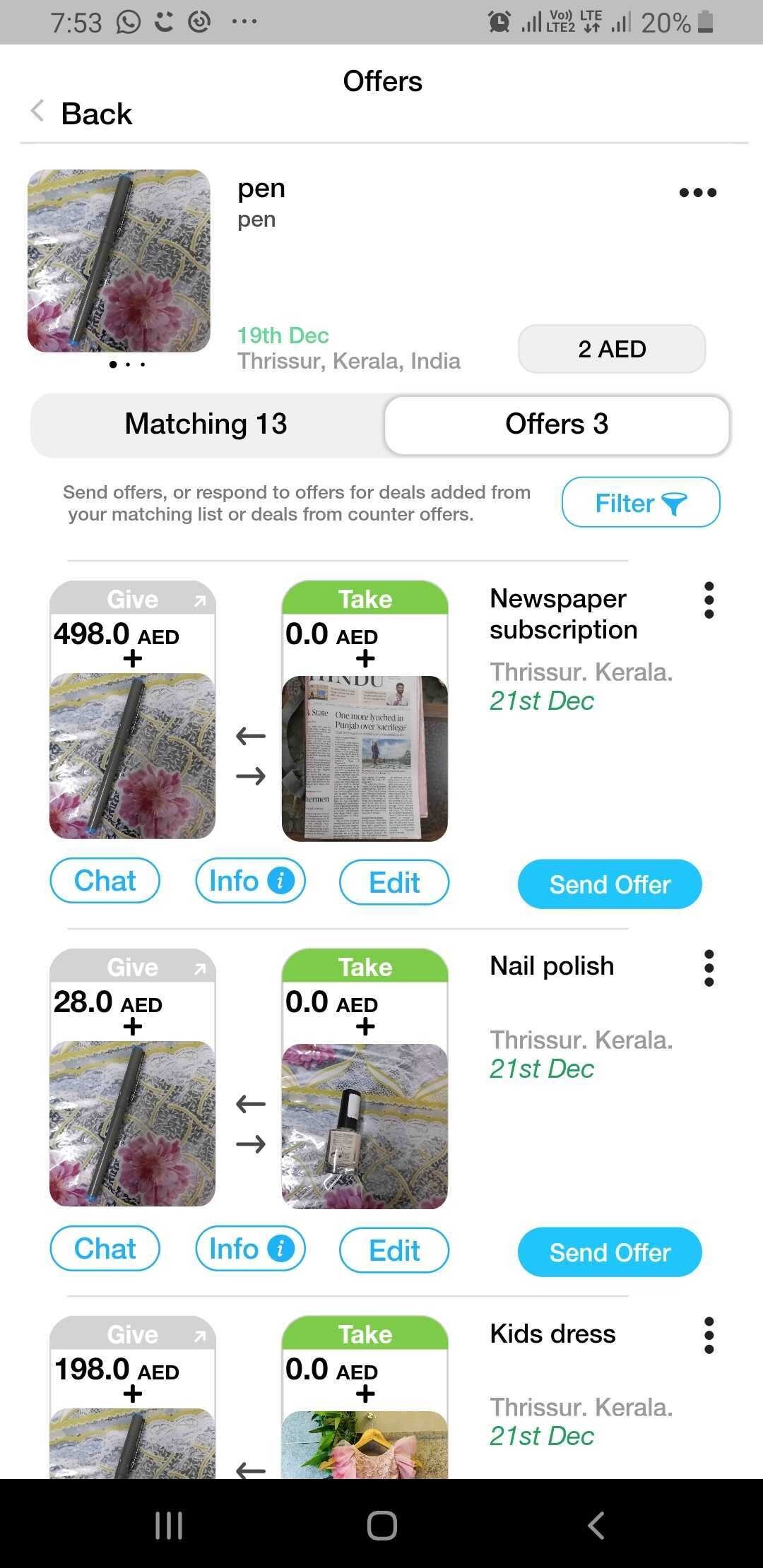 offers screenshot Obodo App